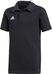  Adidas Koszulka dla dzieci adidas Condivo 18 Cotton Polo JUNIOR czarna CF4373