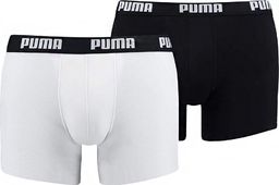  Puma Bokserki męskie Puma Basic Boxer 2P białe czarne 521015001 301