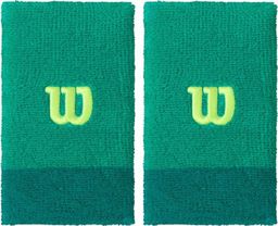 Wilson Frotka na rękę Wilson Extra Wide szeroka zielona 2szt WRA733513