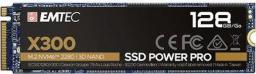 Dysk SSD Emtec X300 Power Pro 128GB M.2 2280 PCI-E x4 Gen3 NVMe (ECSSD128GX300)