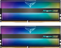 Pamięć TeamGroup XTREEM ARGB, DDR4, 16 GB, 3200MHz, CL14 (TF10D416G3200HC14BDC01)