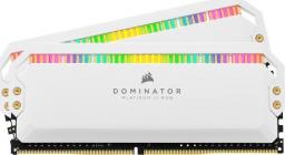 Pamięć Corsair Dominator Platinum RGB, DDR4, 16 GB, 3600MHz, CL18 (CMT16GX4M2C3600C18W)