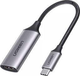 Adapter USB Ugreen USB-C - HDMI Srebrny  (UGR330GRY)