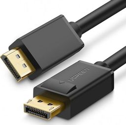 Kabel Ugreen DisplayPort - DisplayPort 2m czarny (UGR337BLK)