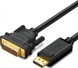 Kabel Ugreen DisplayPort - DVI-D 2m czarny (UGR338BLK)