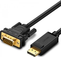 Kabel Ugreen DisplayPort - D-Sub (VGA) 1.5m czarny (UGR339BLK)
