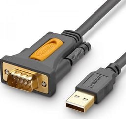 Kabel USB Ugreen USB-A - RS-232 1.5 m Szary (UGR333)