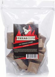 Texas Club Amerikietiško ąžuolo medžio rūkymo kaladėlės Texas Club, 1 kg