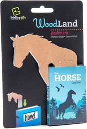  Thinking Gifts WoodLand Horse drewniana zakładka do książki - koń
