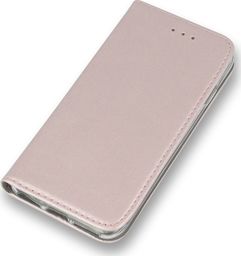 TelForceOne Pokrowiec Smart Magnetic do Huawei P40 Lite różowo-złoty
