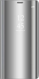  TelForceOne Pokrowiec Smart Clear View do Samsung S7 Edge G935 srebrny
