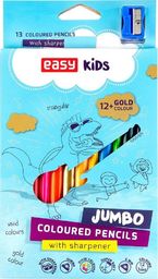  Easy Kredki Jumbo trójkątne 13 kolorów (380906)