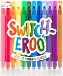  Kolorowe Baloniki Flamastry zmieniające kolor Switch-Eroo 12 sztuk