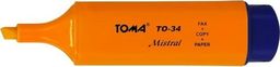  Toma Zakreślacz Mistral pomarańczowy (10szt) TOMA