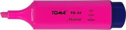  Toma Zakreślacz Mistral różowy (10szt) TOMA
