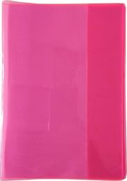  Panta Plast Okładka na zeszyt A5 PVC Neon różowy (10szt)