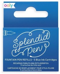 Kolorowe Baloniki Naboje uzupełniające Splendid niebieskie 5szt