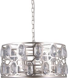 Lampa wisząca Italux Momento glamour srebrny  (PND-43400-6)