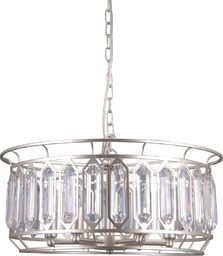 Lampa wisząca Italux Priscilla glamour srebrny  (PND-43388-6B)