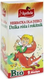  Apotheke Herbatka Dla Dzieci - Dzika Róża i Rokitnik Bio 20 x 1,5 g - Apotheke