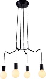 Lampa wisząca Candellux BASSO industrial minimalistyczna czarny  (34-71019)