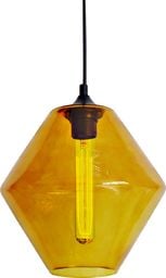 Lampa wisząca Candellux Bremen retro industrial żółty  (31-36223)