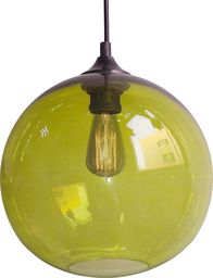 Lampa wisząca Candellux Edison retro industrial zielony  (31-29546)