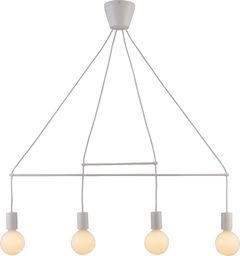 Lampa wisząca Candellux Alto industrial minimalistyczna biały  (34-70906)
