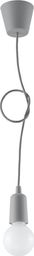 Lampa wisząca Sollux Diego industrial minimalistyczna szary (SL.0575)