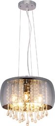 Lampa wisząca Globo KALLA glamour chrom  (15809H)