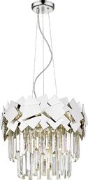 Lampa wisząca Zumaline PLAZMA glamour chrom  (P0506-05A-F4AC)