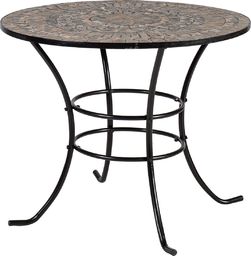 Garden4You Lauko staliukas Mosaic 90 cm, rudas