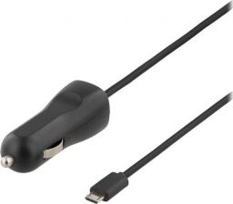 Ładowarka Deltaco USB-CAR74 Jednoczęściowa 2.4 A  (Deltaco USB-CAR74 - strømforsyningsada)