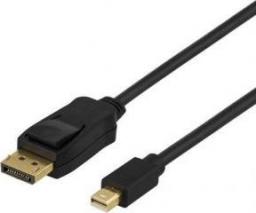 Kabel Deltaco DisplayPort Mini - DisplayPort 2m czarny (DELTACO DisplayPort kabel - 2 m)