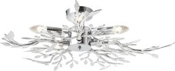 Lampa sufitowa Globo Plafon metalowy chrom Globo FLASH 68541-5