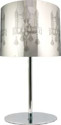 Lampa stołowa Candellux Lampka nocna szara Candellux ARKAS 41-18055