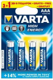  Varta Bateria High Energy AAA / R03 4 szt.
