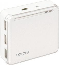 HUB USB Icidu 1x SD  + 3x USB-A 2.0 (-)