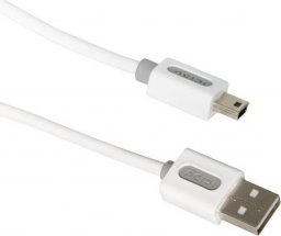 Kabel USB Icidu USB-A - miniUSB 1 m Biały (ICIDU USB 2.0 A-Bm Cable 1m White)