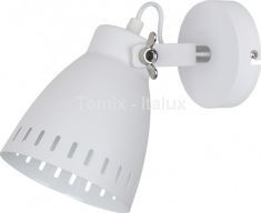 Kinkiet Italux Lampa ścienna biała Italux Franklin MB-HN5050-1-WH+S.NICK