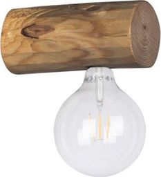 Kinkiet Spotlight Lampa ścienna brązowa Spotlight Trabo Simple drewniana 6994151