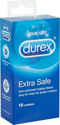  Durex  Durex prezervatyvai Extra Safe, 10 vnt.