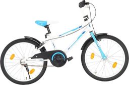  vidaXL Rower dla dzieci 20 cali niebiesko-biały