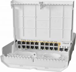 Switch MikroTik netPower 16P (CRS318-16P-2S+OUT)