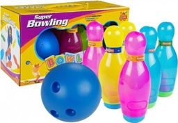 Import leantoys Duży Zestaw Kregli + Piłka Bowling