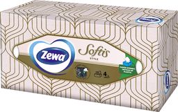 Zewa Jednorazowe chusteczki ZEWA Softis, 4 warstwy, 80 szt., w pudełku