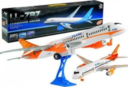 Lean Sport Samolot Pasażerski Biały Friction Podstawka 65 cm