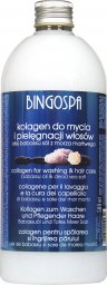  BingoSpa Kolagen do mycia i pielęgnacji włosów z olejkiem babassu Dead Sea 500ml