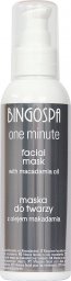  BingoSpa Maska do twarzy ze 100% olejem makadamia