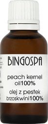  BingoSpa Poprawia koloryt skóry Olej z pestek brzoskwini 100% BingoSpa 30ml